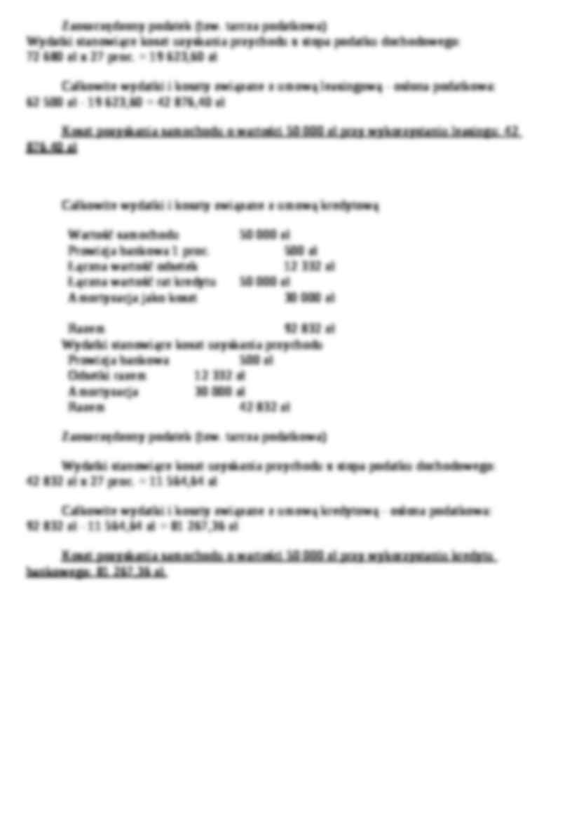 Leasing a kredyt - strona 3