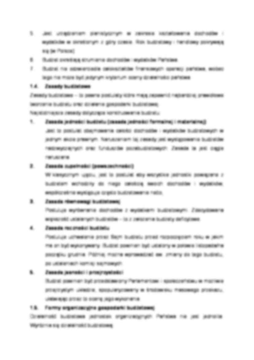 Budżet państwa - Definicje Budżetu Państwa  - strona 2