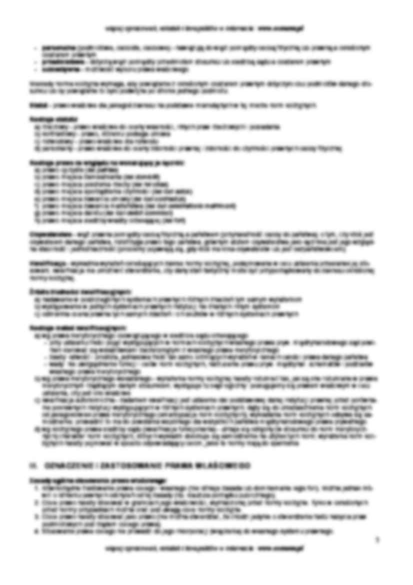 Prawo prywatne międzynarodowe - konspekt - strona 3