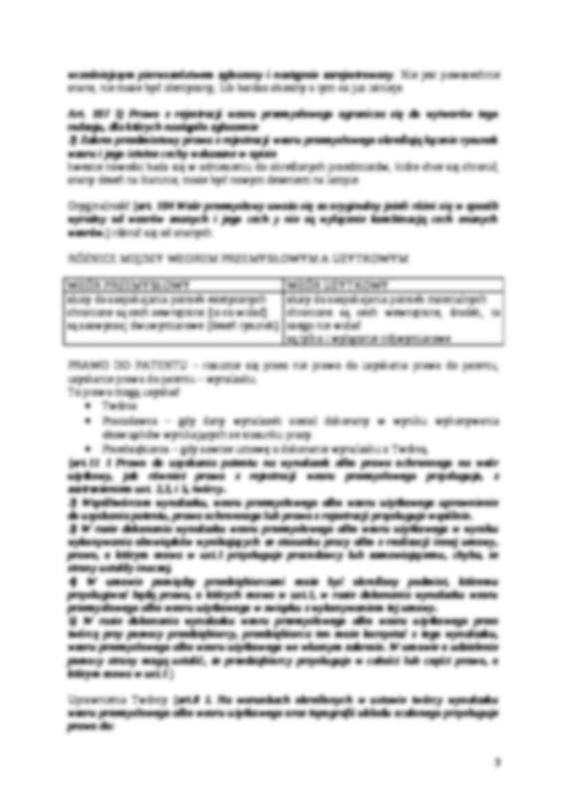 Prawo własności przemysłowej - Patent - strona 3