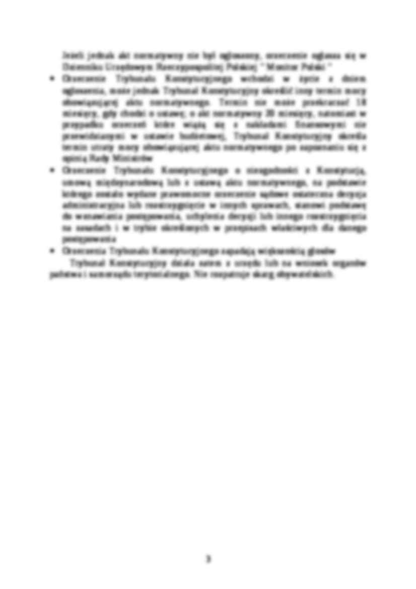 Trybunał Konstytucyjny w Polsce - powstanie i uprawnienia - strona 3