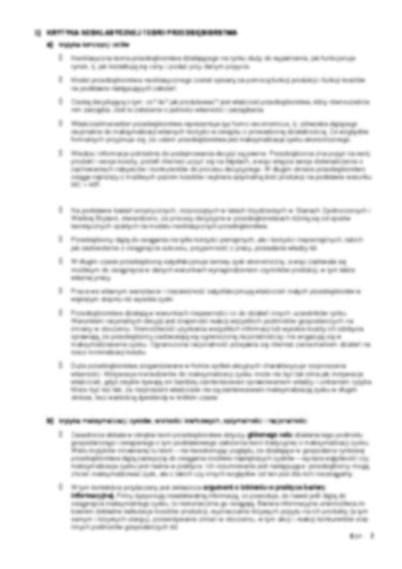 Alternatywne teorie firmy - strona 2