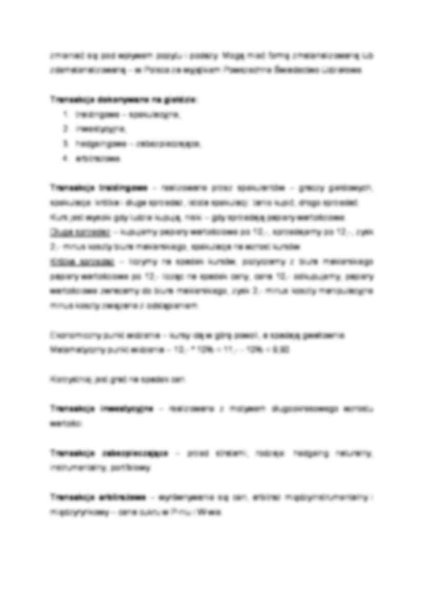 RYNEK FINANSOWY I GIEŁDA - strona 3