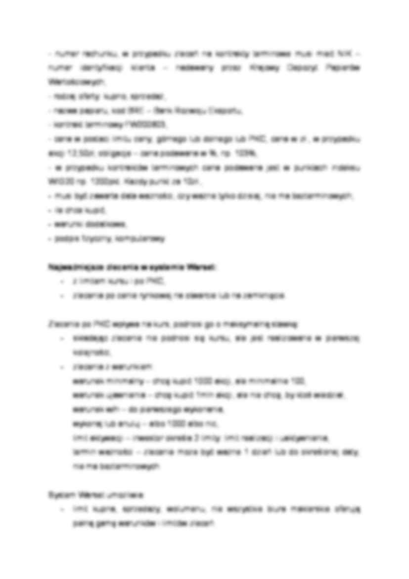 Segment papierów udziałowych - strona 3