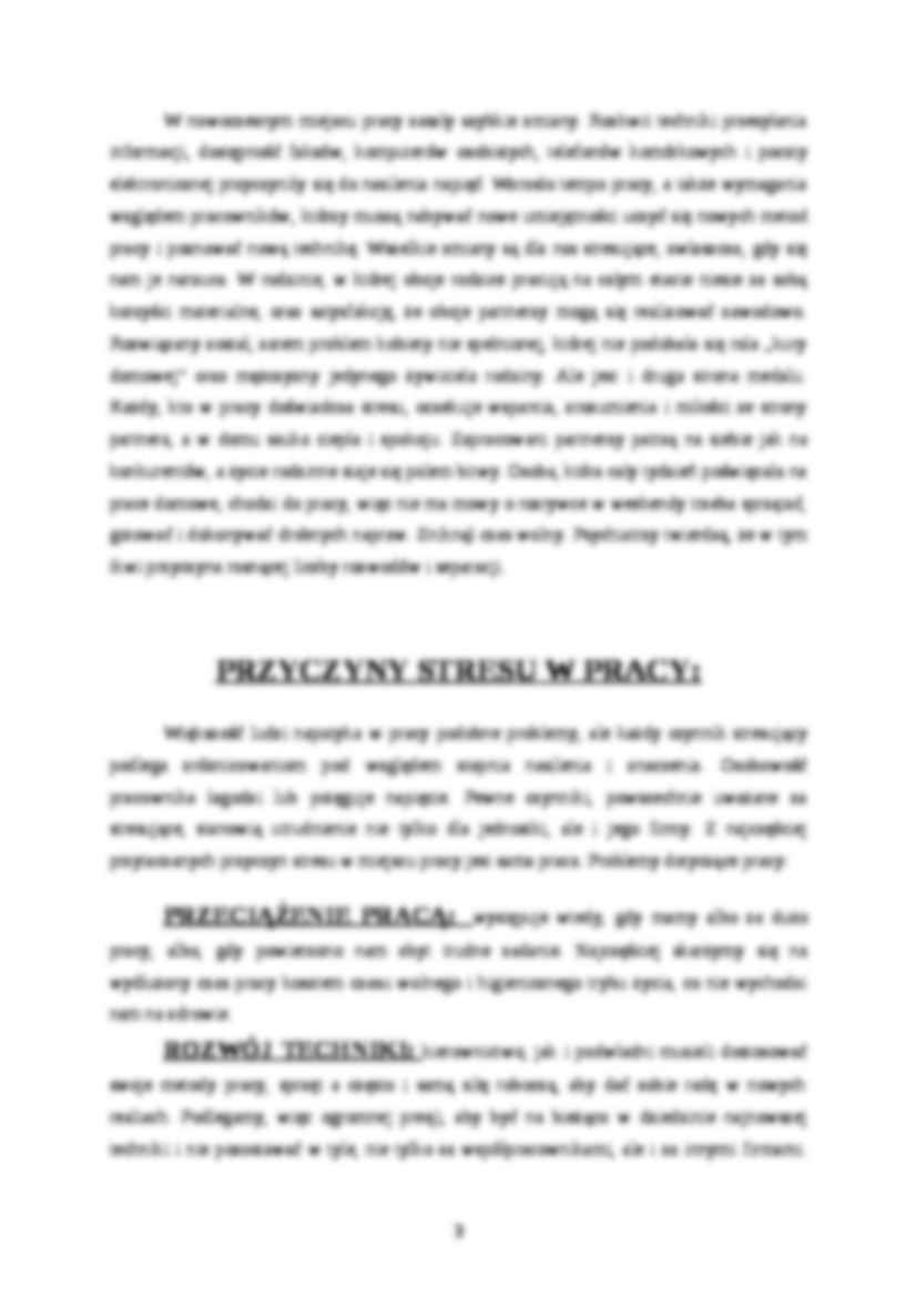 Stres w pracy - strona 3