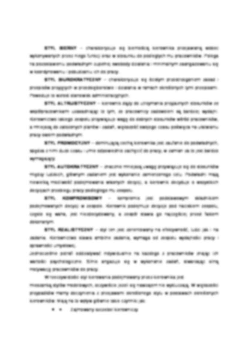 Funkcje, style i zasady zarządzania - strona 3