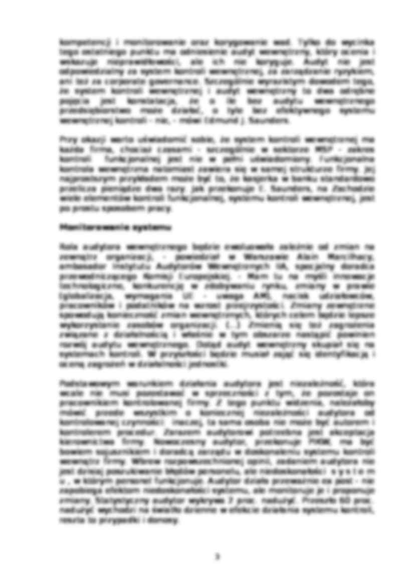 Audyt wewnętrzny - rewizja finansowa - strona 3