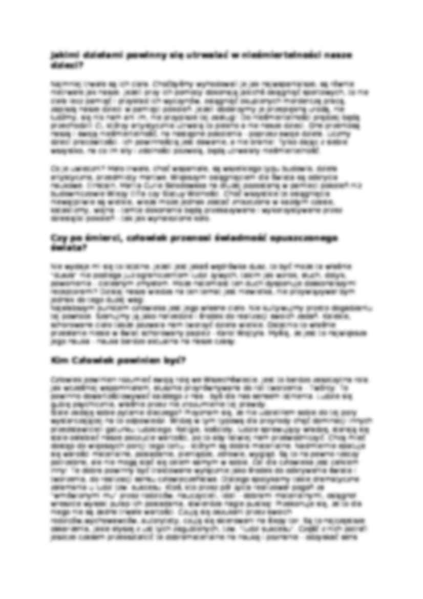 Człowiek, Dzieci, Miłość - strona 2