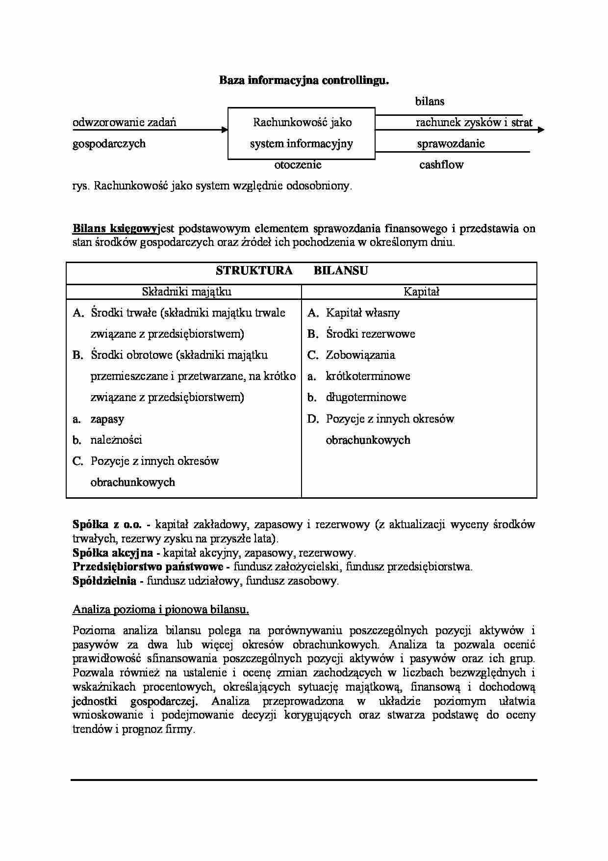 Baza informacyjna controllingu - strona 1