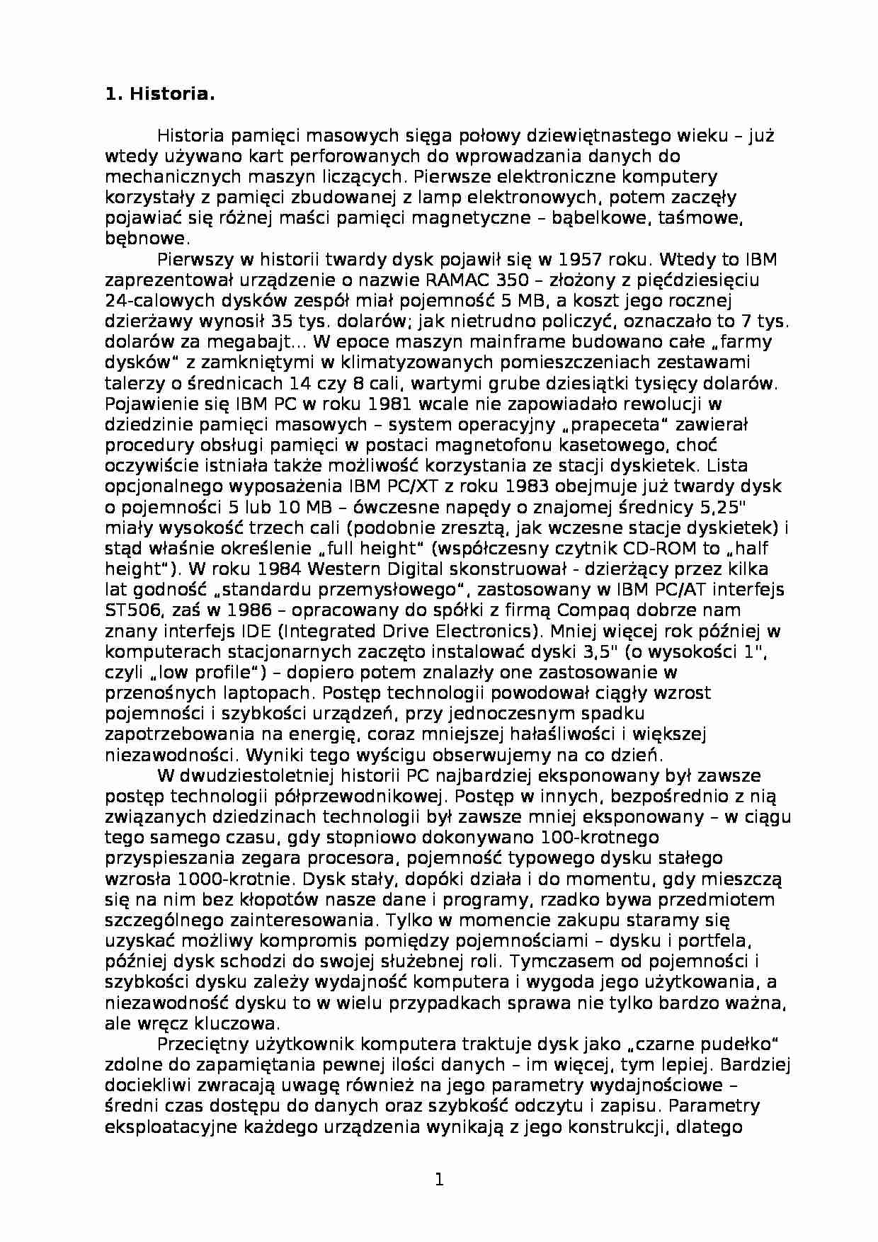 Dysk twardy - strona 1