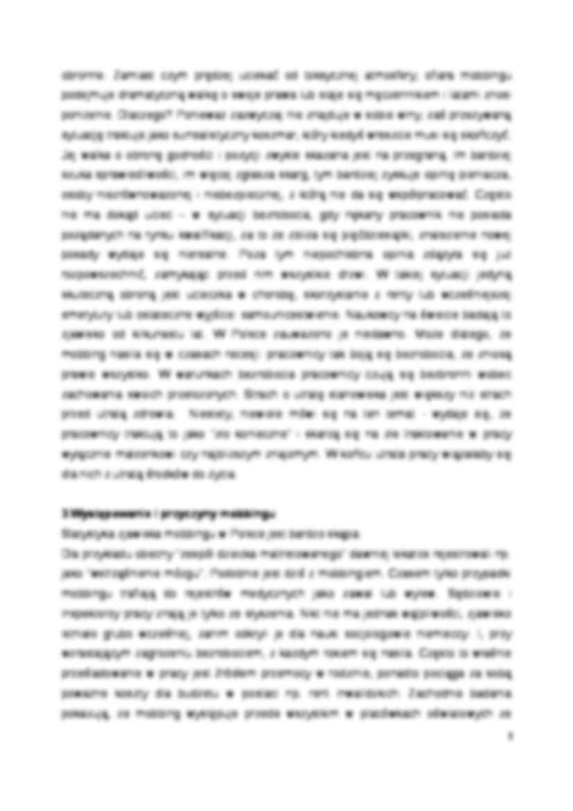 Mobbing- opracowanie - strona 3