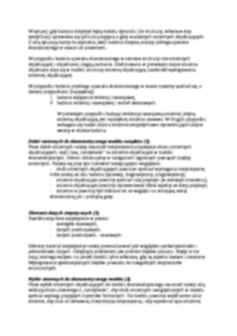 Budowanie modeli ekonometrycznych- opracowanie - strona 2