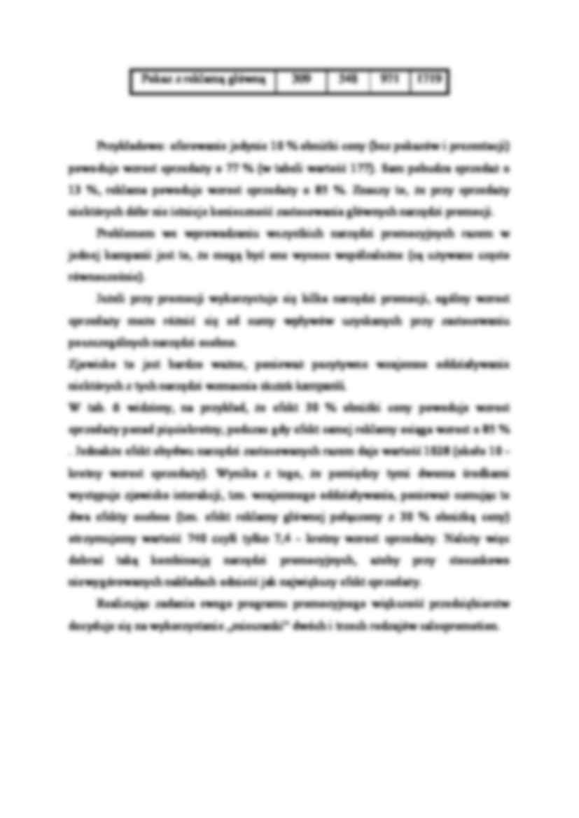 Cele promocji sprzedaży- opracowanie - strona 3