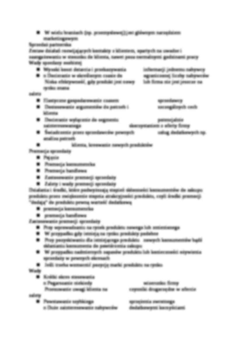 Promocja i reklama- opracowanie - strona 3