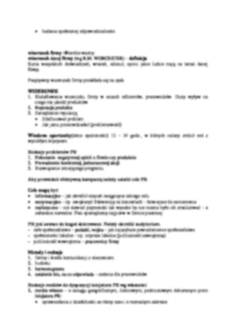 Strategia public relations- opracowanie - strona 2