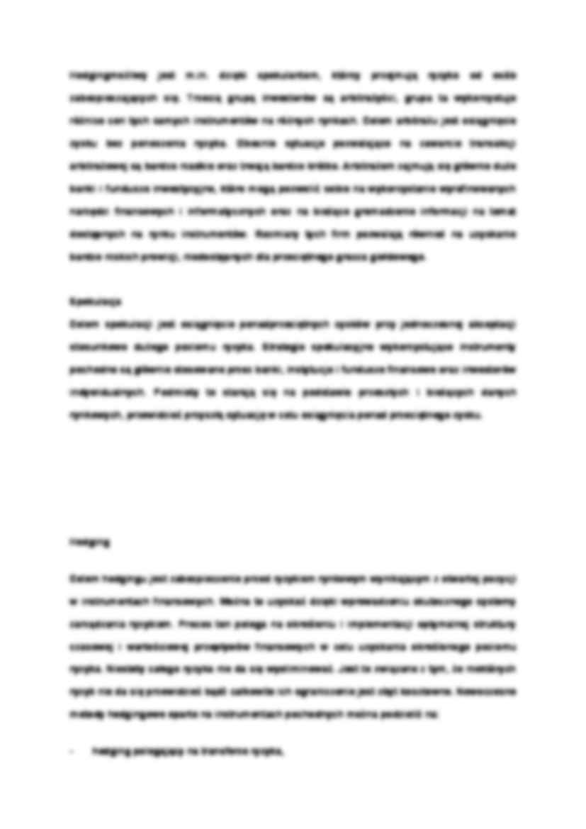 Podstawowe strategie inwestycyjne na rynku kapitałowym- opracowanie - strona 3