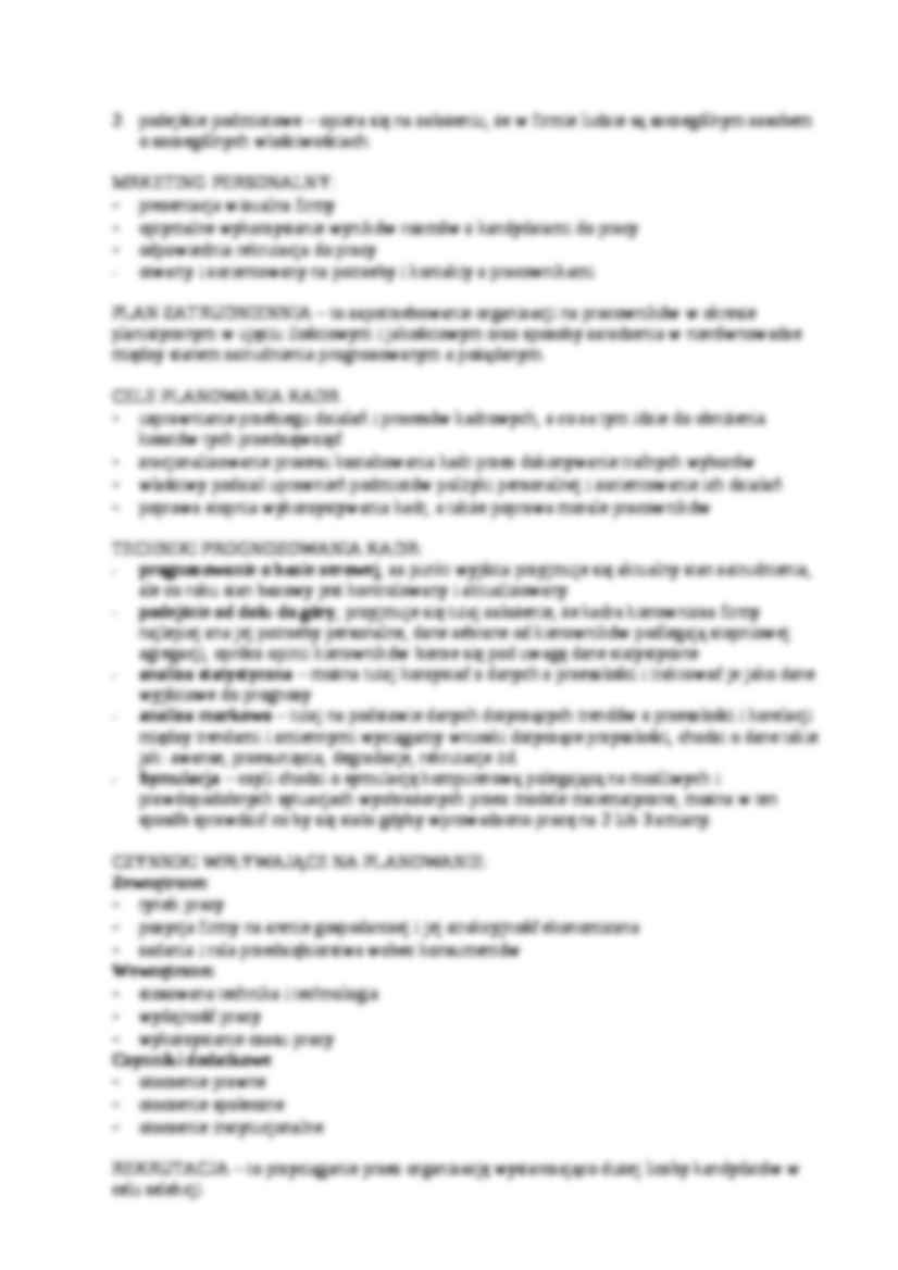 Polityka personalna- opracowanie - strona 2