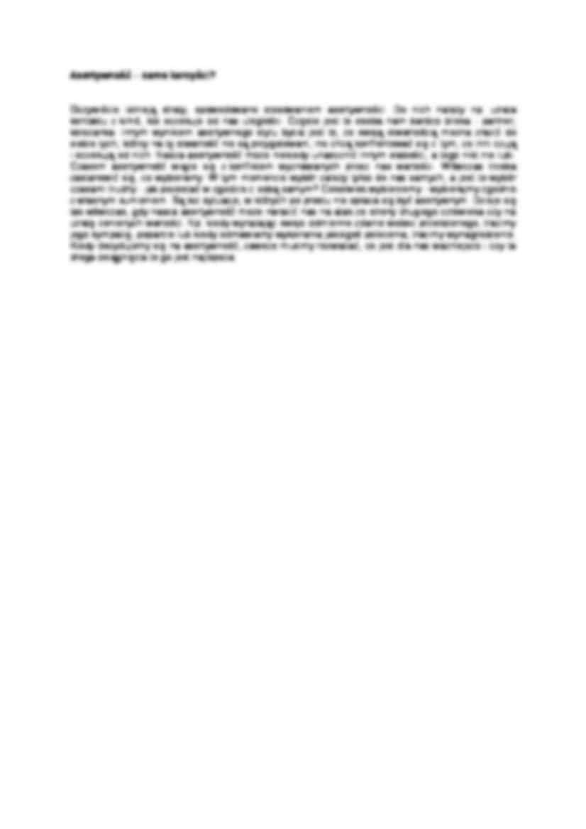 Asertywność - Wyrażanie oczekiwań - strona 3