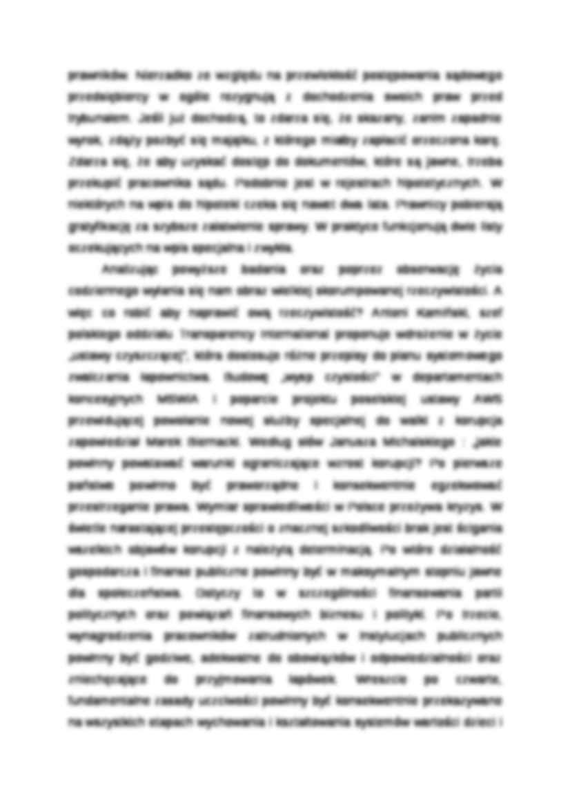 Korupcja w urzędach państwowych- opracowanie - strona 2