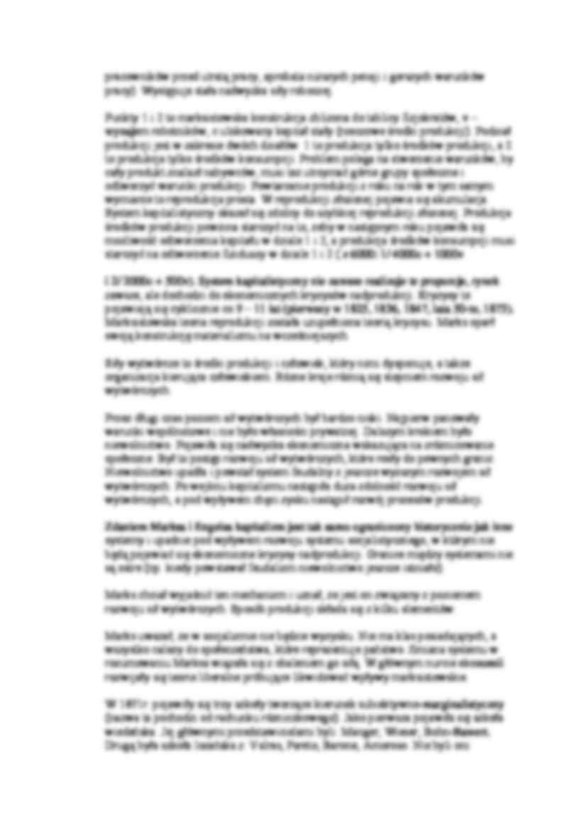 Proces produkcji według Marksa- opracowanie - strona 3