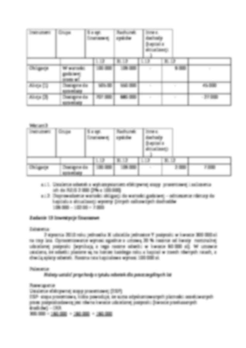 Inwestycje finansowe- opracowanie - strona 3