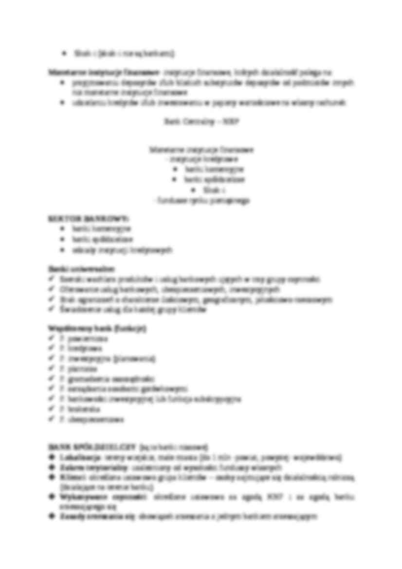 Rynek finansowy- wykład - strona 2