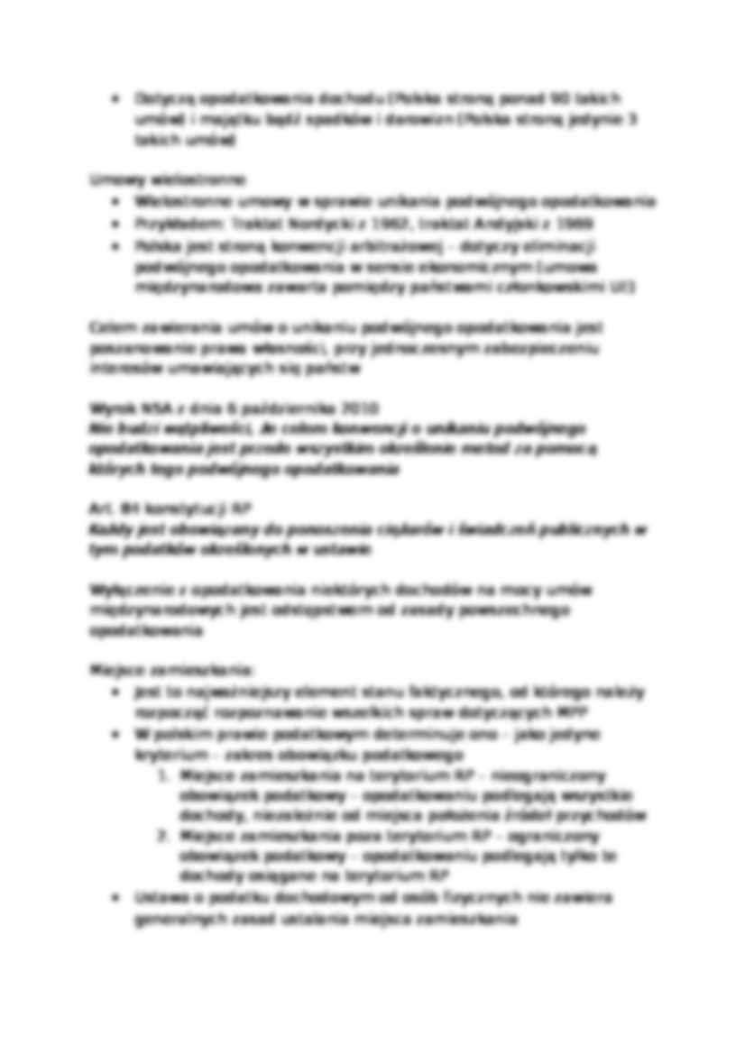 Podwójne opodatkowanie-opracowanie - strona 2