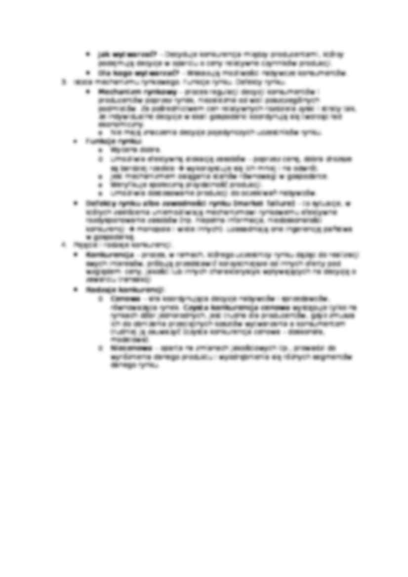 Mechanizm rynkowy- opracowanie - strona 2