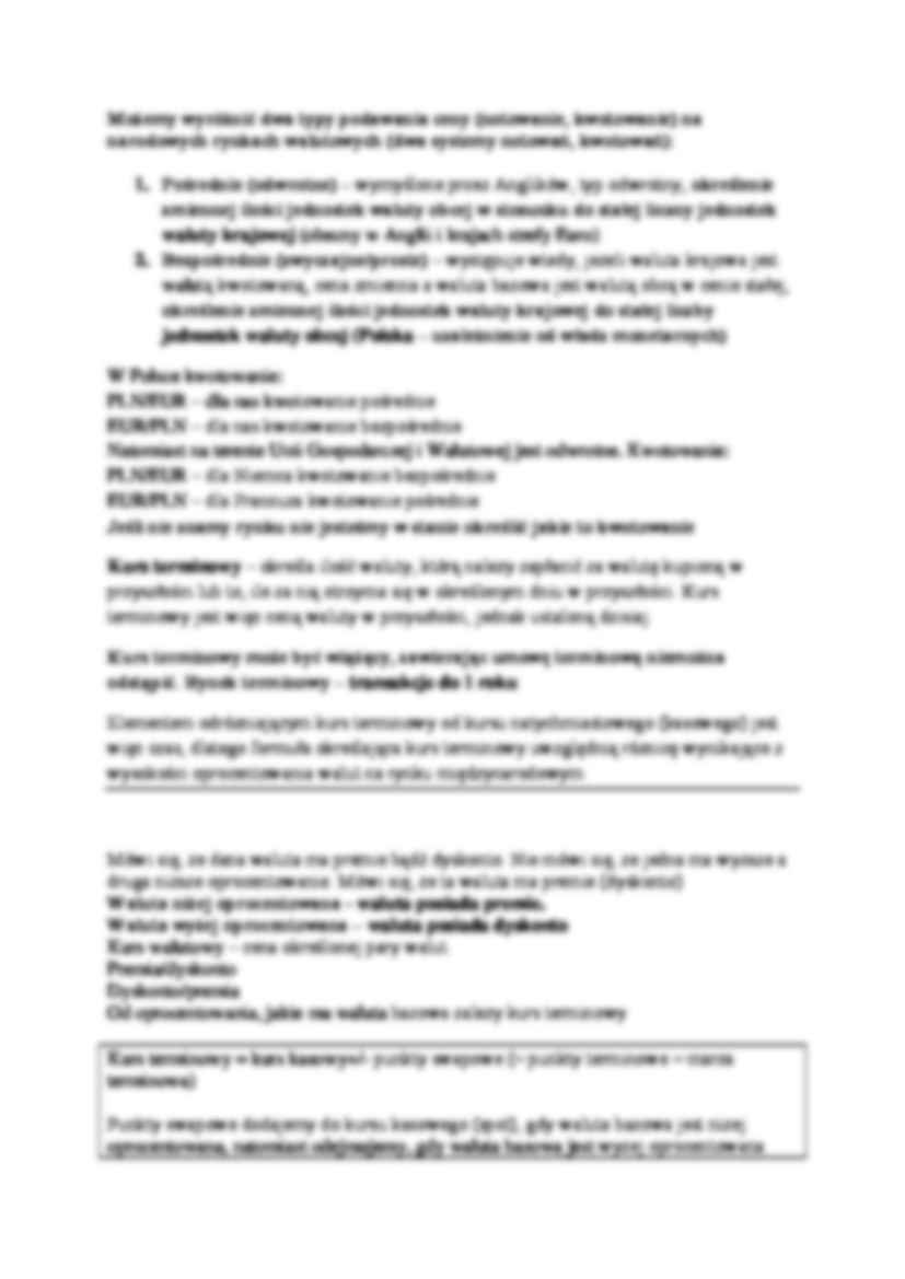 Rynki walutowe- wykład 2 - strona 2