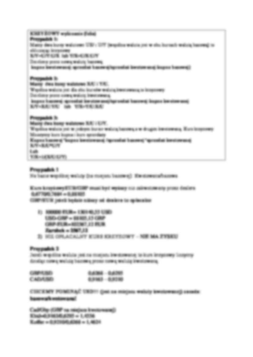 Rynki walutowe- wykład 10 - strona 2