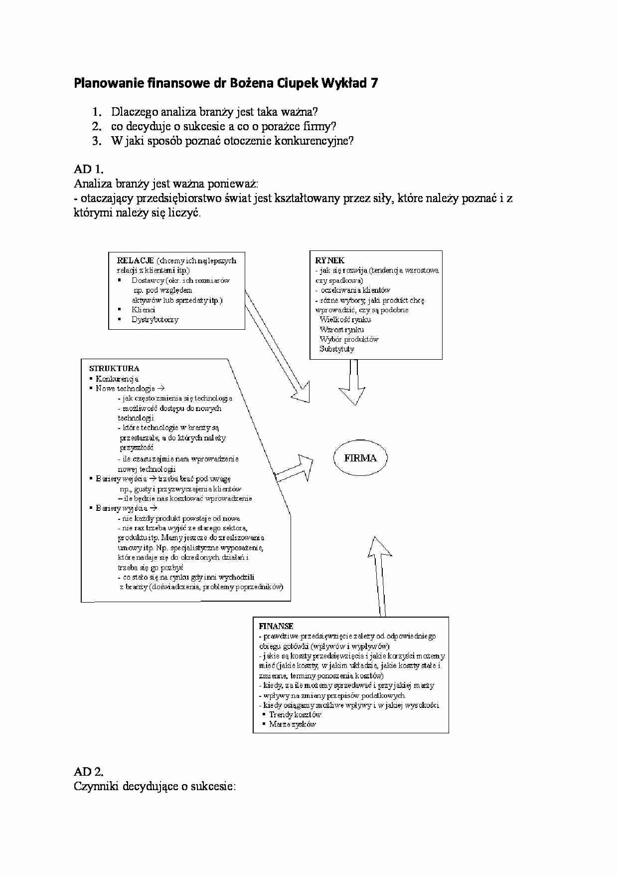 Modelowanie ryzyka walutowego i ryzyka stopy procentowej- wykład 7 - strona 1