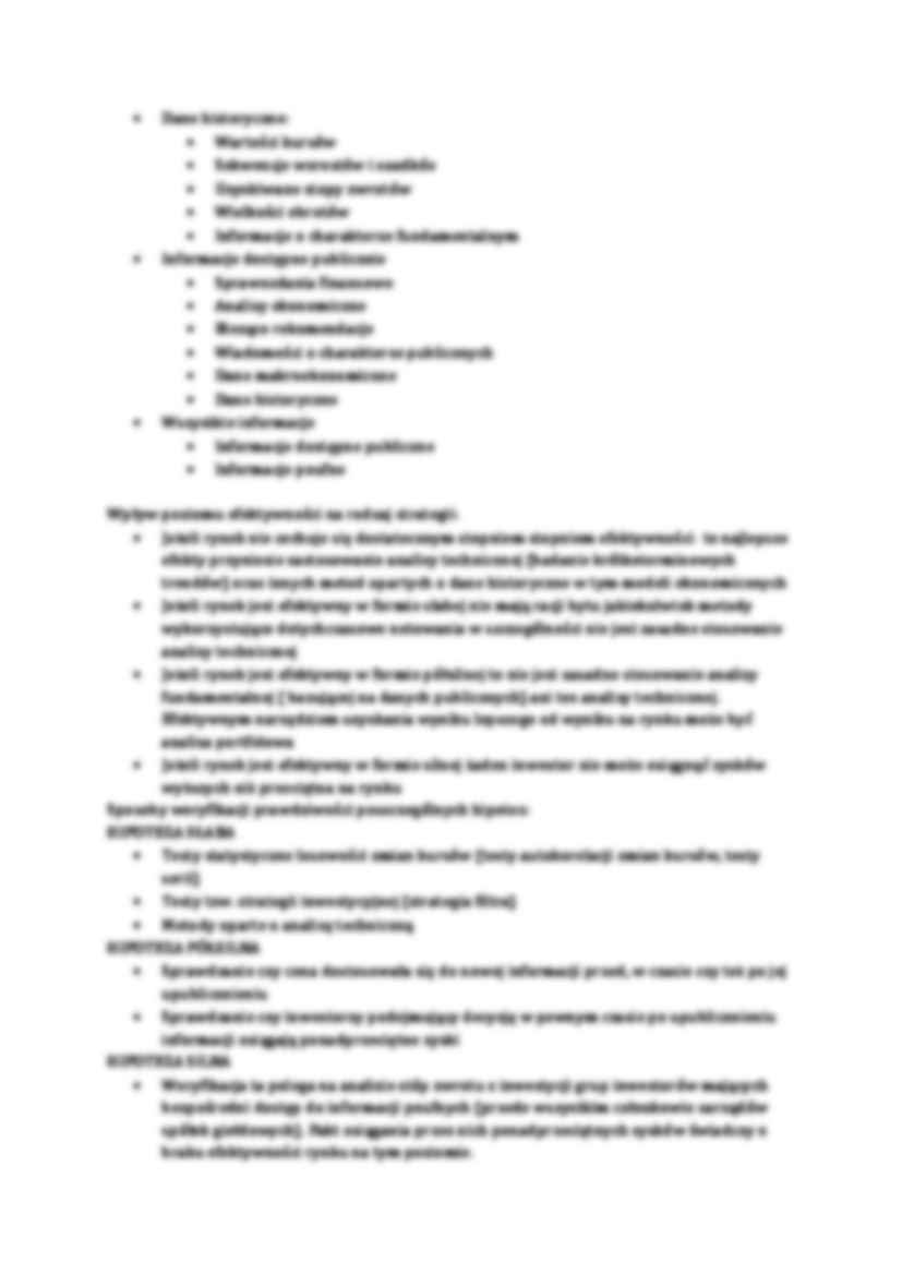 Prognozowanie w finansach i bankowości- wykład 6 - strona 2