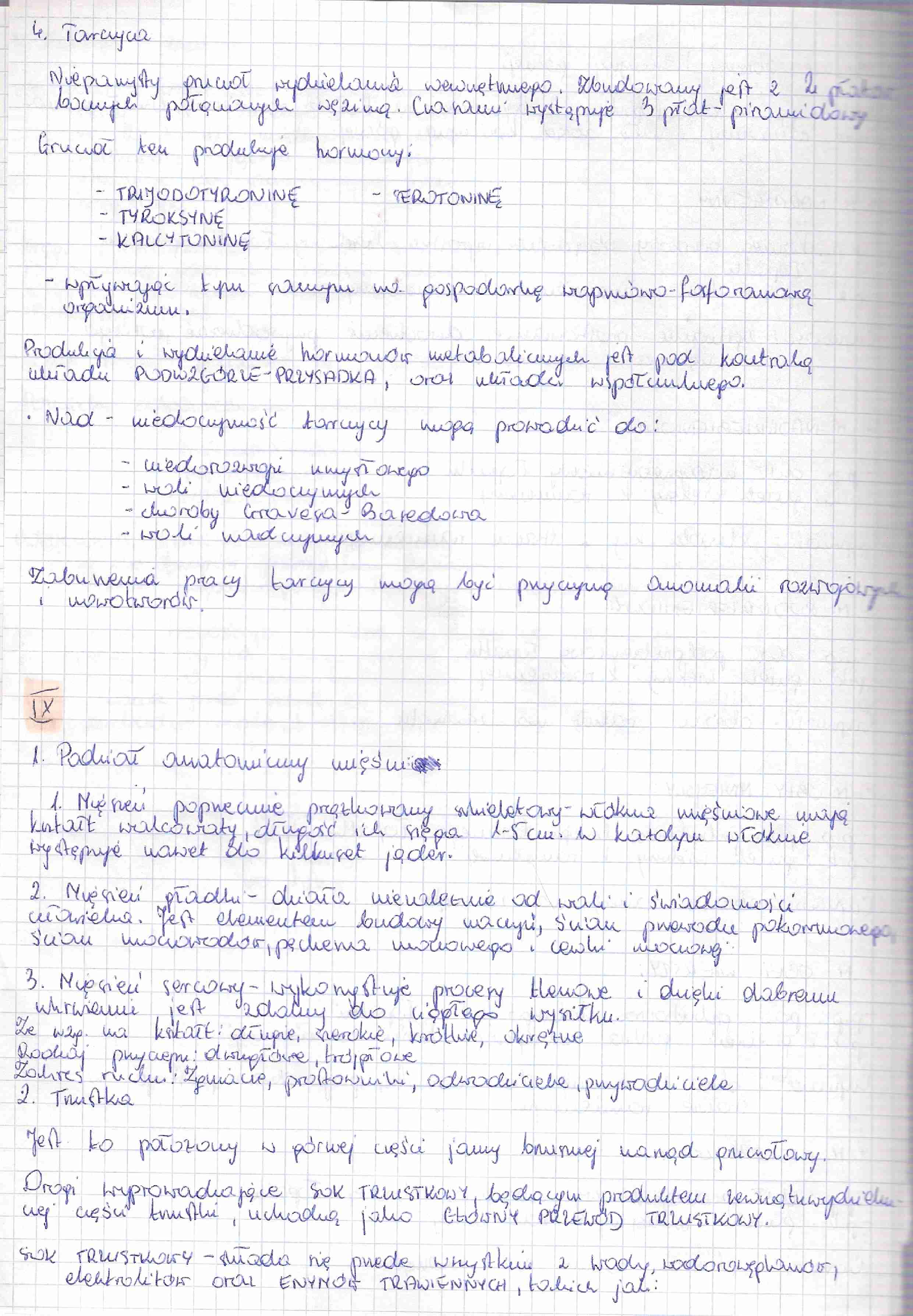 Anatomia zestaw 9 egzamin - strona 1