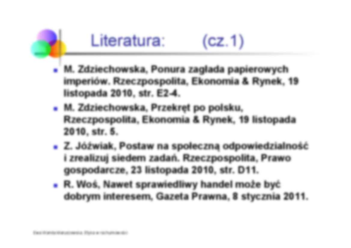 Etyka w rachunkowości- wykład 1 - strona 3