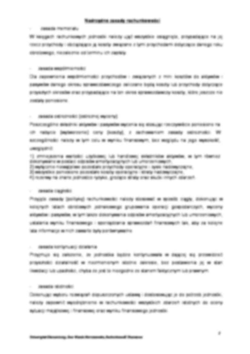 Rachunkowość finansowa- wykład 1 - strona 2