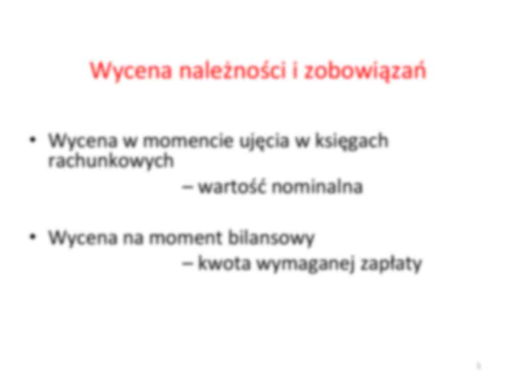 Rachunkowość finansowa- wykład 6 - strona 3