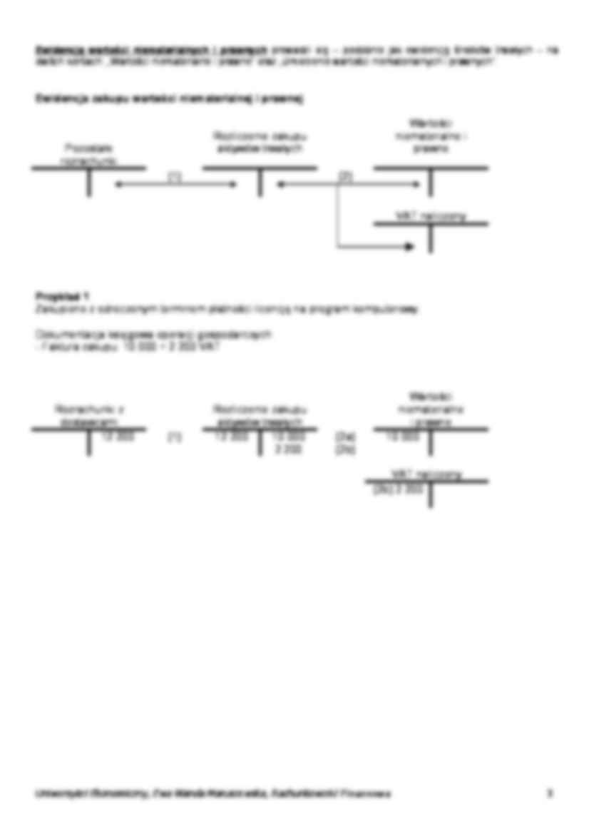 Rachunkowość finansowa- wykład 10 - strona 3