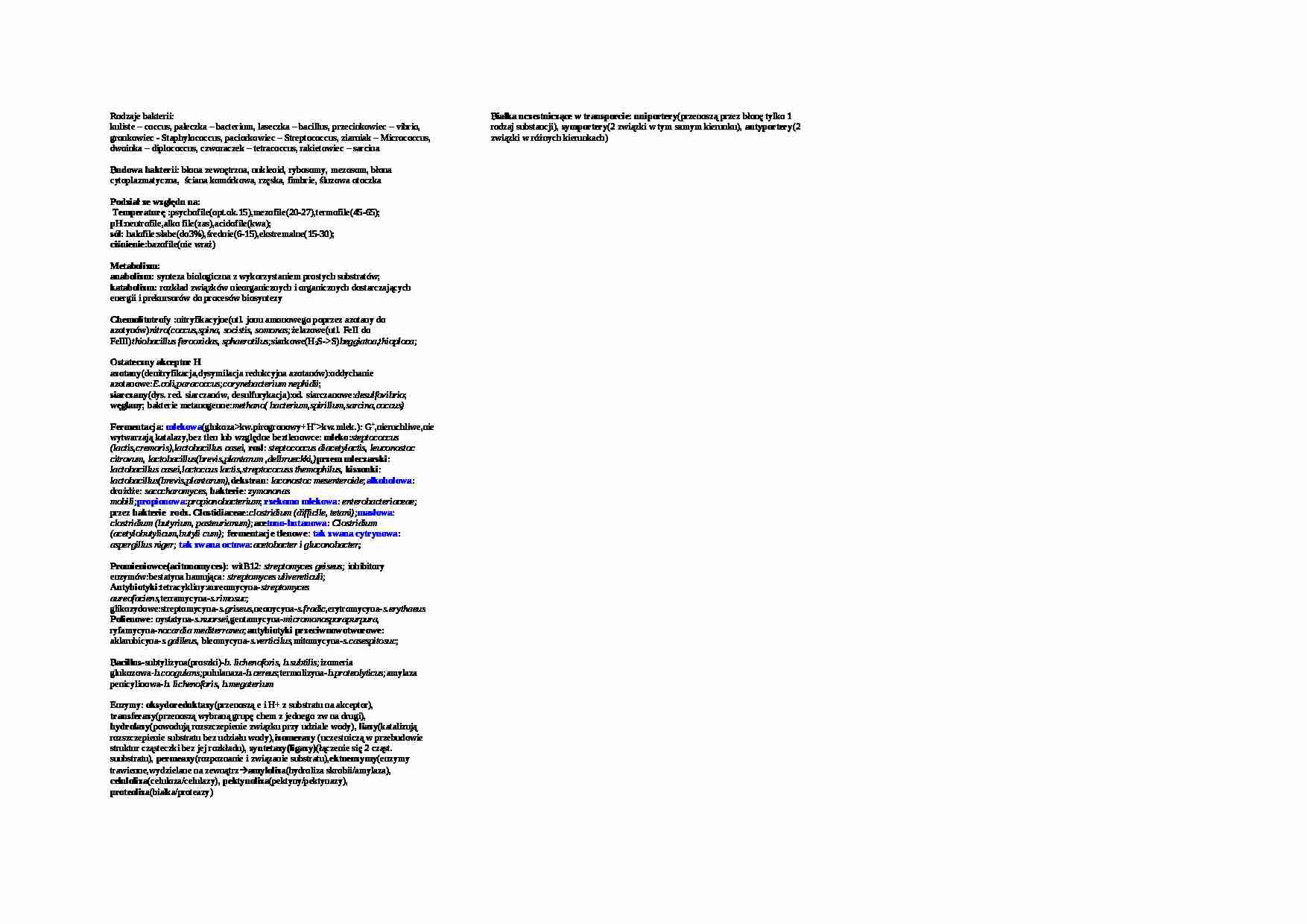 Mikrobiologia - podstawy (laboratorium) - strona 1