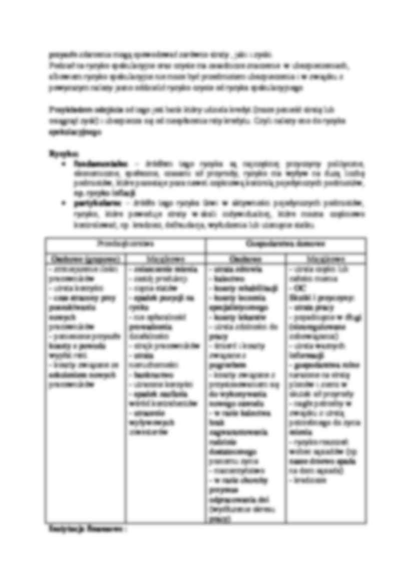 Ubezpieczenia majątkowe i osobowe- wykład 1 - strona 2