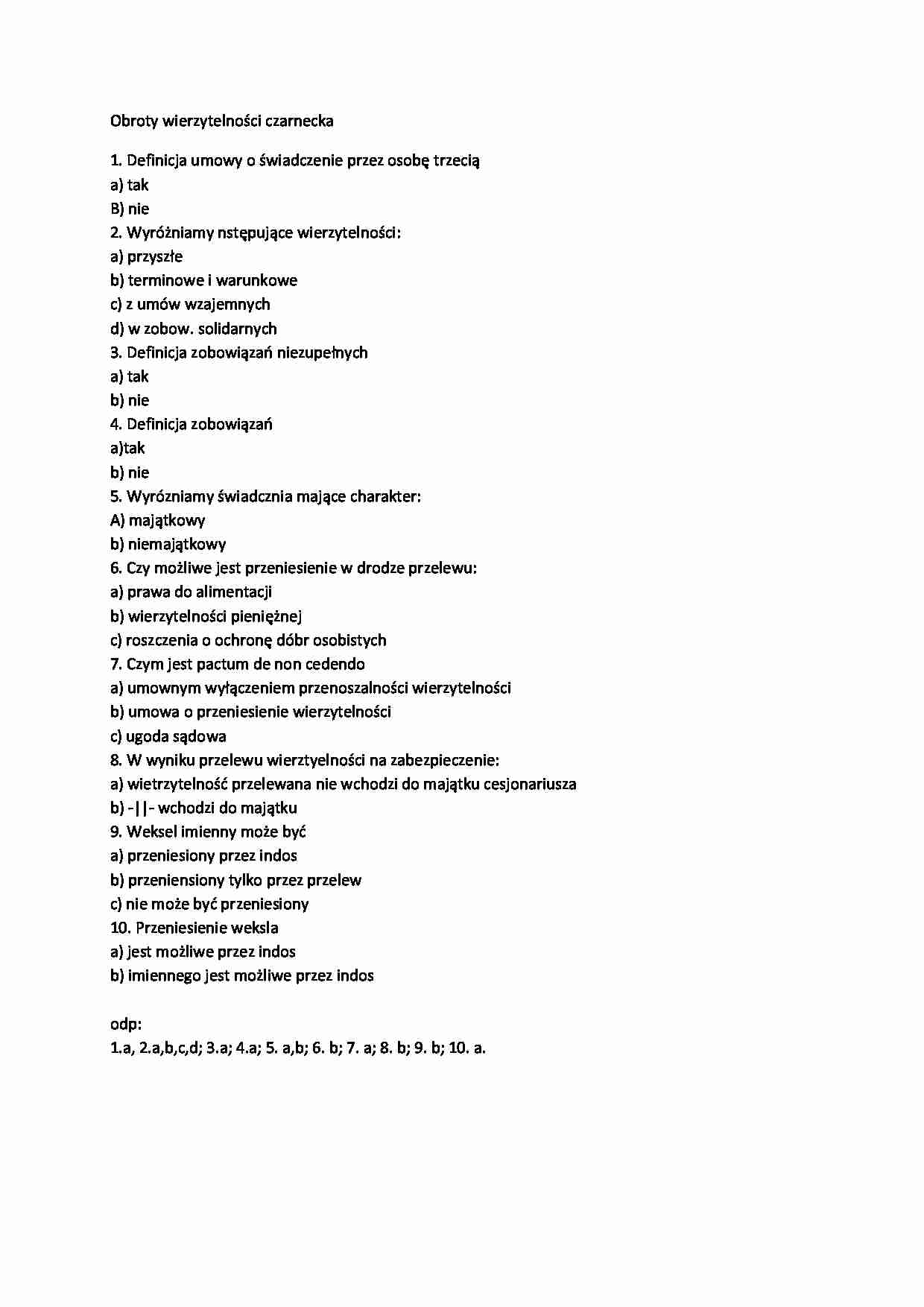 Pytania z zaliczenia - strona 1