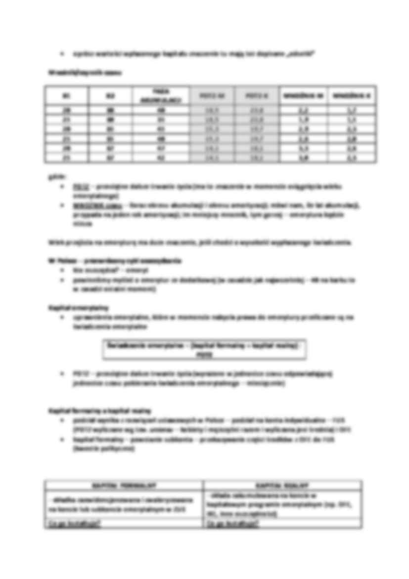 Dobrowolne ubezpieczenia emerytalne- wykład 1 - strona 3