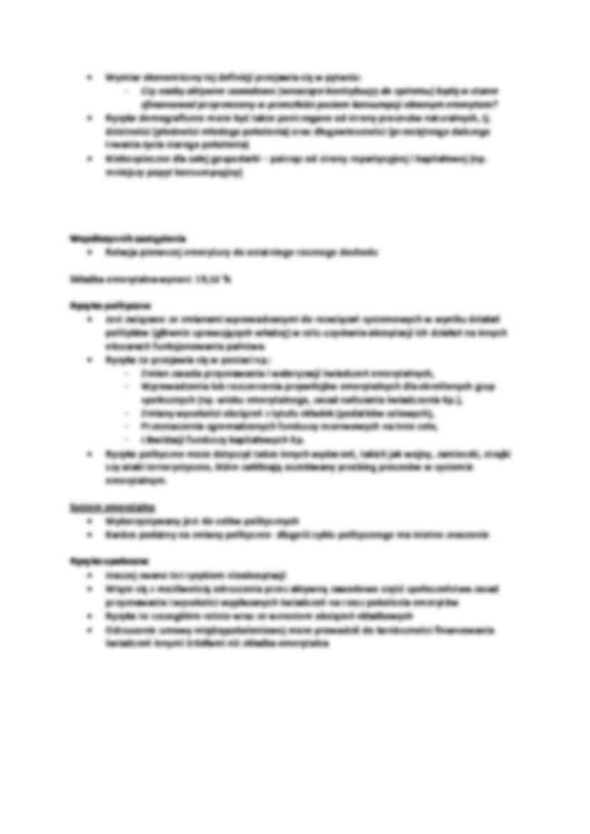 Dobrowolne ubezpieczenia emerytalne- wykład 2 - strona 3