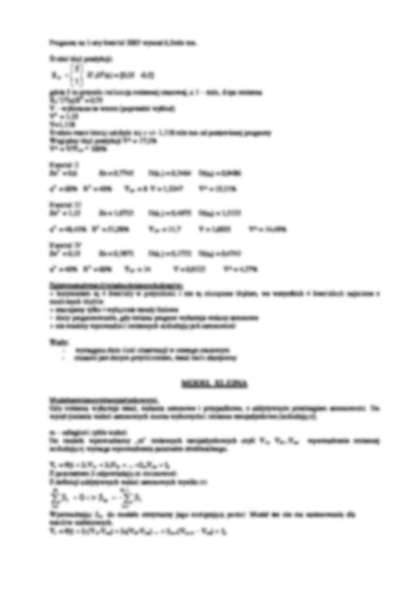 Ekonometria- wykład 9 - strona 3