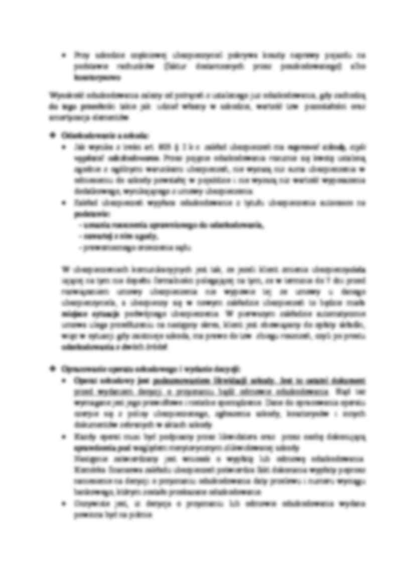 Szkodowość w ubezpieczeniach- wykład 3 - strona 2