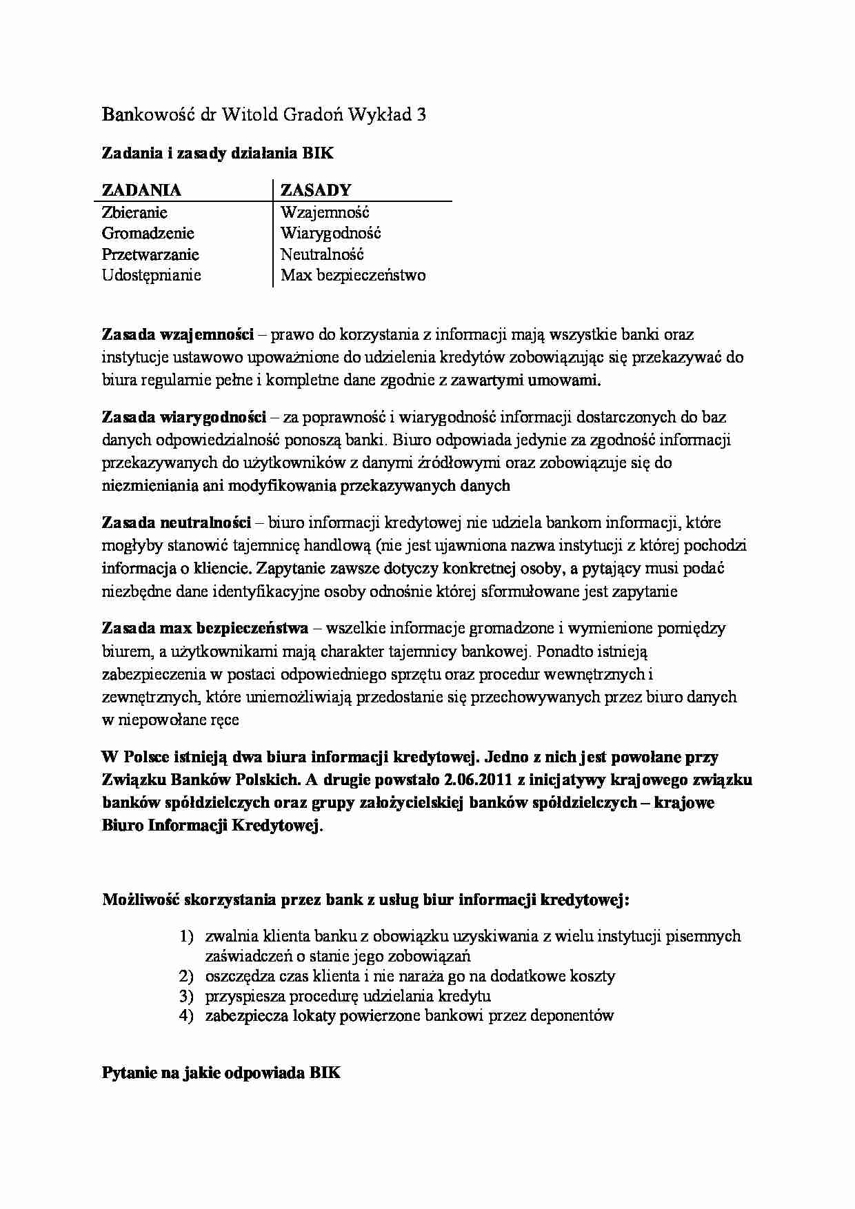 Finanse i bankowość- wykład 3 - strona 1