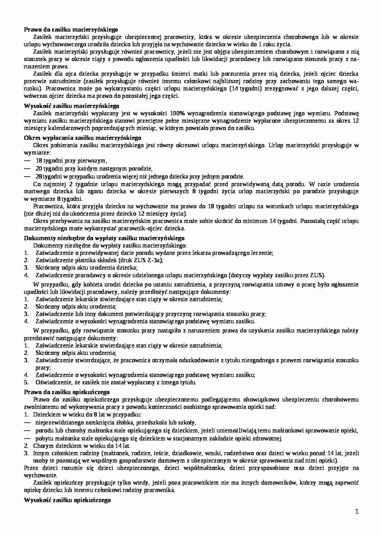 ćwiczenia-ubezpieczenia - strona 1