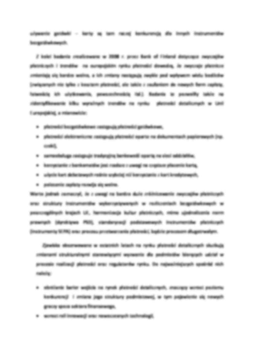 Rozwój rynku płatności detalicznych- wykład 6 - strona 2