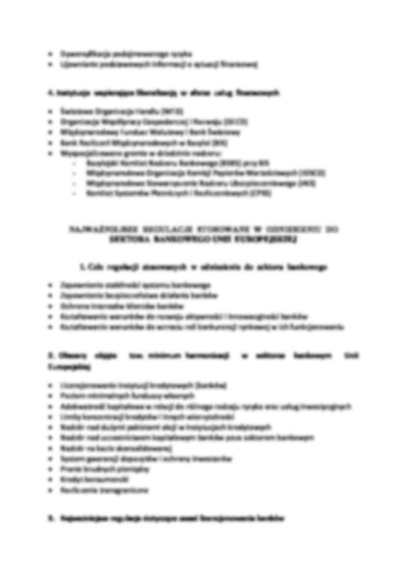 Sektor finansowy w Uni Europejskiej- wykład 2 - strona 3