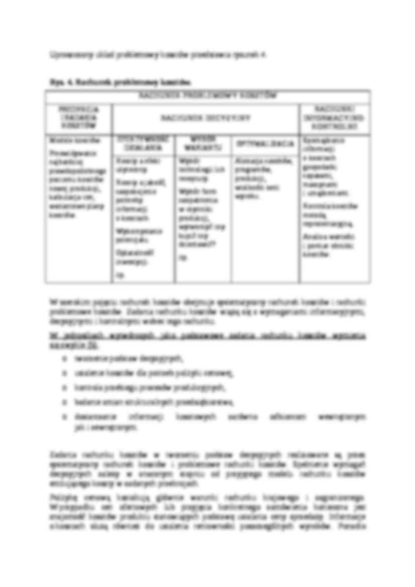 Rachunkowość zarządcza- wykład 2, MWSe - strona 3