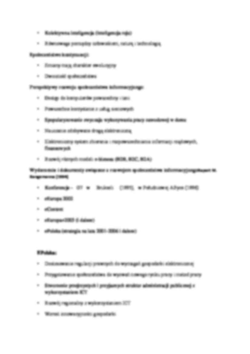 Społeczeństwo informacyjne- wykład 2 - strona 2